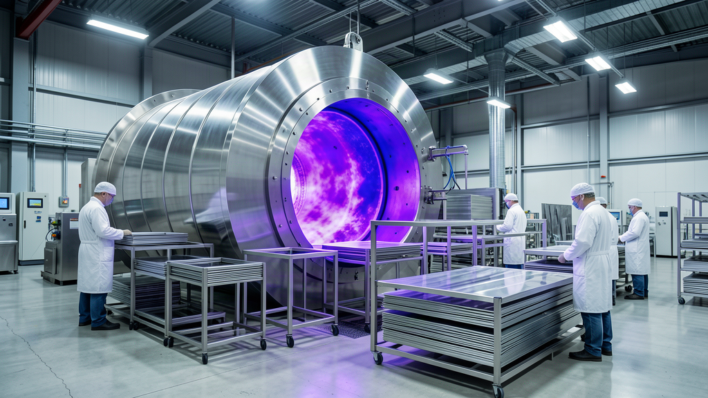 PVD coating vacuum chamber plant in Lahore, Pakistan