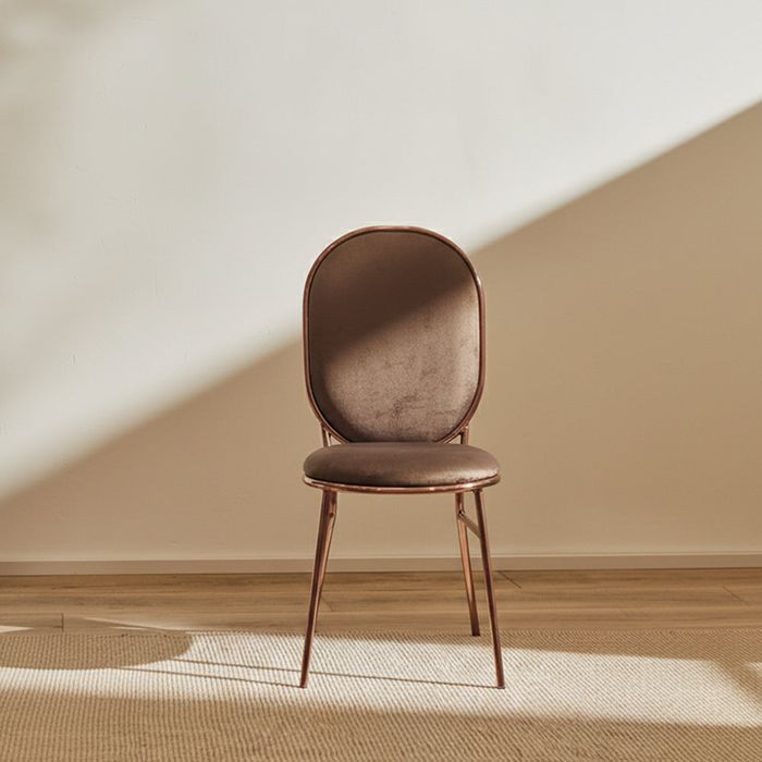 Nishat Chair-Rose Gold — fusion home store, Lahore