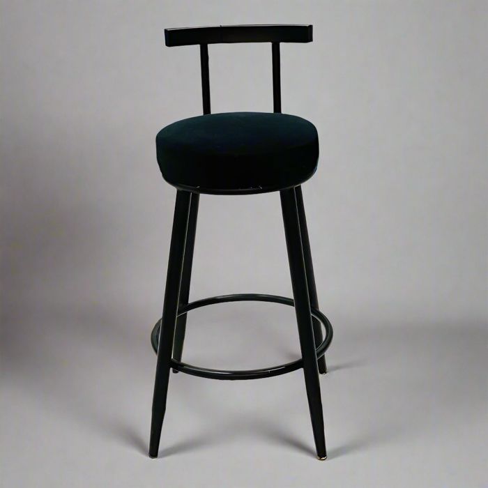 Strip Bar Chair-Matte Black — SS gold furniture by Fusion, Lahore